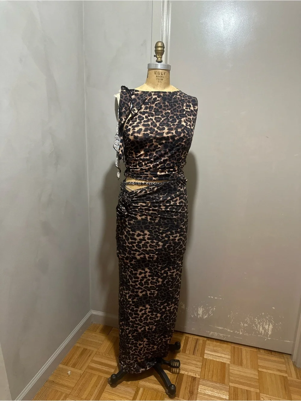 Lioness Leopard Print Two-Piece Set